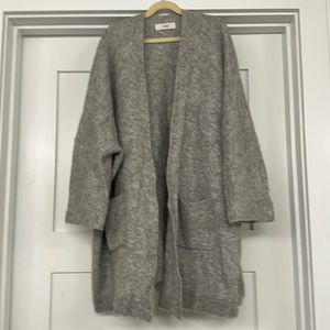 STORQ Mama + BB Nursing Cardigan - heather grey xs/s